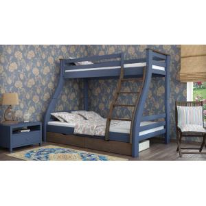 Двухъярусная деревянная кровать Аляска 140х90х200