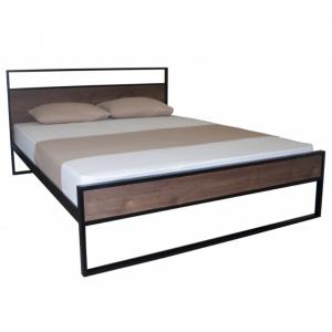 Кровать металличекая Астра Вуд 90