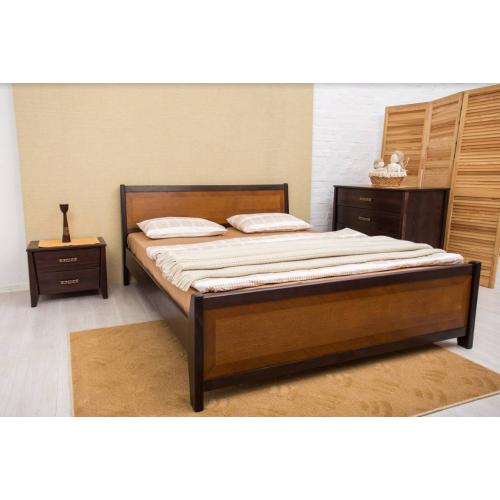 Деревянная кровать Сити с изножьем Микс Мебель 140 см