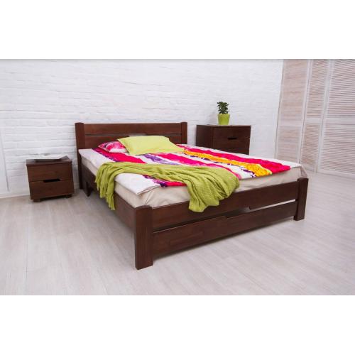 Деревянная кровать Айрис с изножьем Микс Мебель 160 см