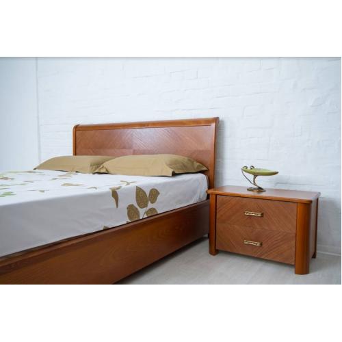 Деревянная кровать Ассоль с подьемным механизмом Микс Мебель 140 см
