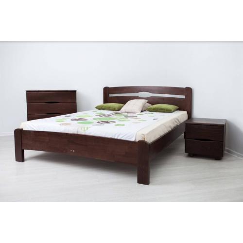 Деревянная кровать Каролина без изножья Микс Мебель 160 см
