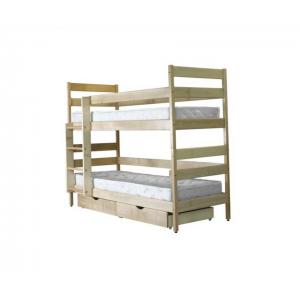 Деревянная кровать Ясна двухъярусная Микс Мебель 80 см