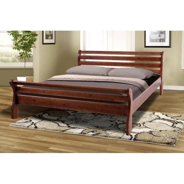 Деревянная кровать Ретро-4 Микс Мебель 180 см
