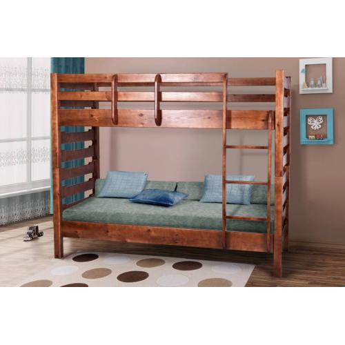 Деревянная кровать Троя Микс Мебель двухъярусная