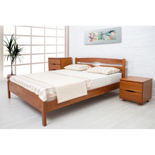 Деревянная кровать Ликерия Люкс Микс Мебель 80 см