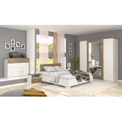 Кровать Мебель Сервис Маркос андерсен/дуб април кровать 160